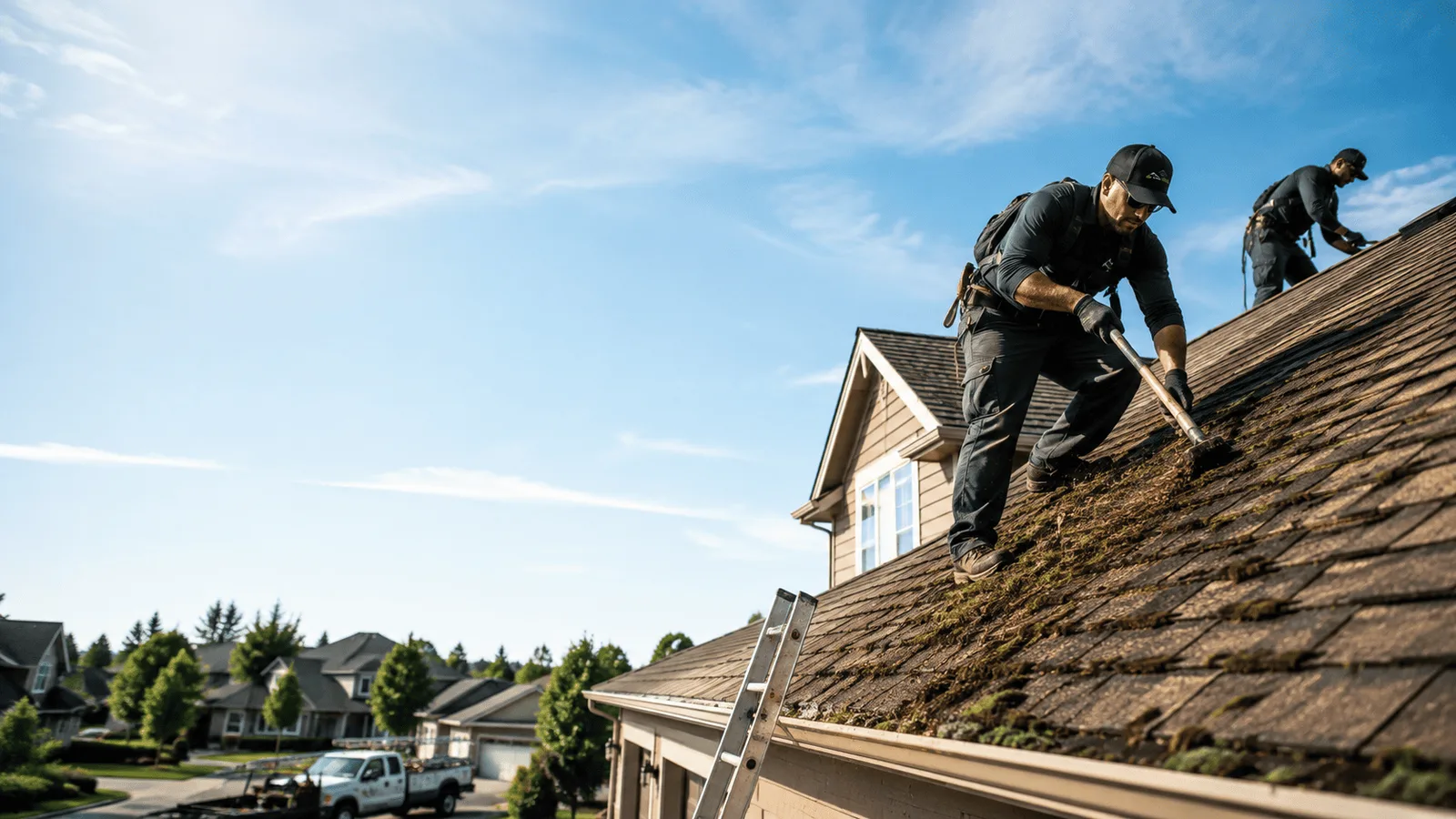 Roof Moss Removal in Norcross, MN near me
